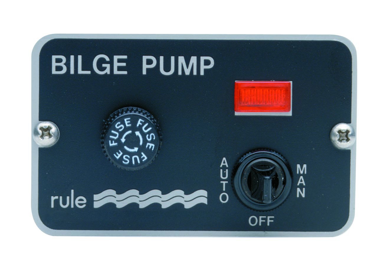 RULE DELUXE 3 WAY PANEL LIGHTED SWITCH F/ AUTO FLOAT