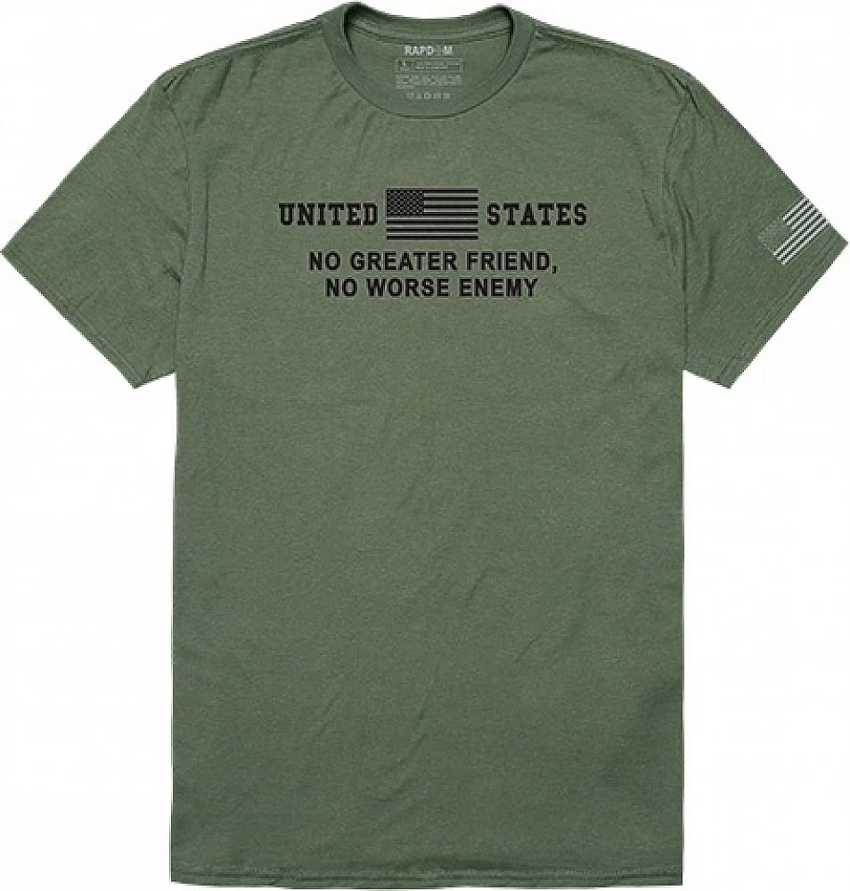 Tactical Graphic T, No Greater, OLV, 2X