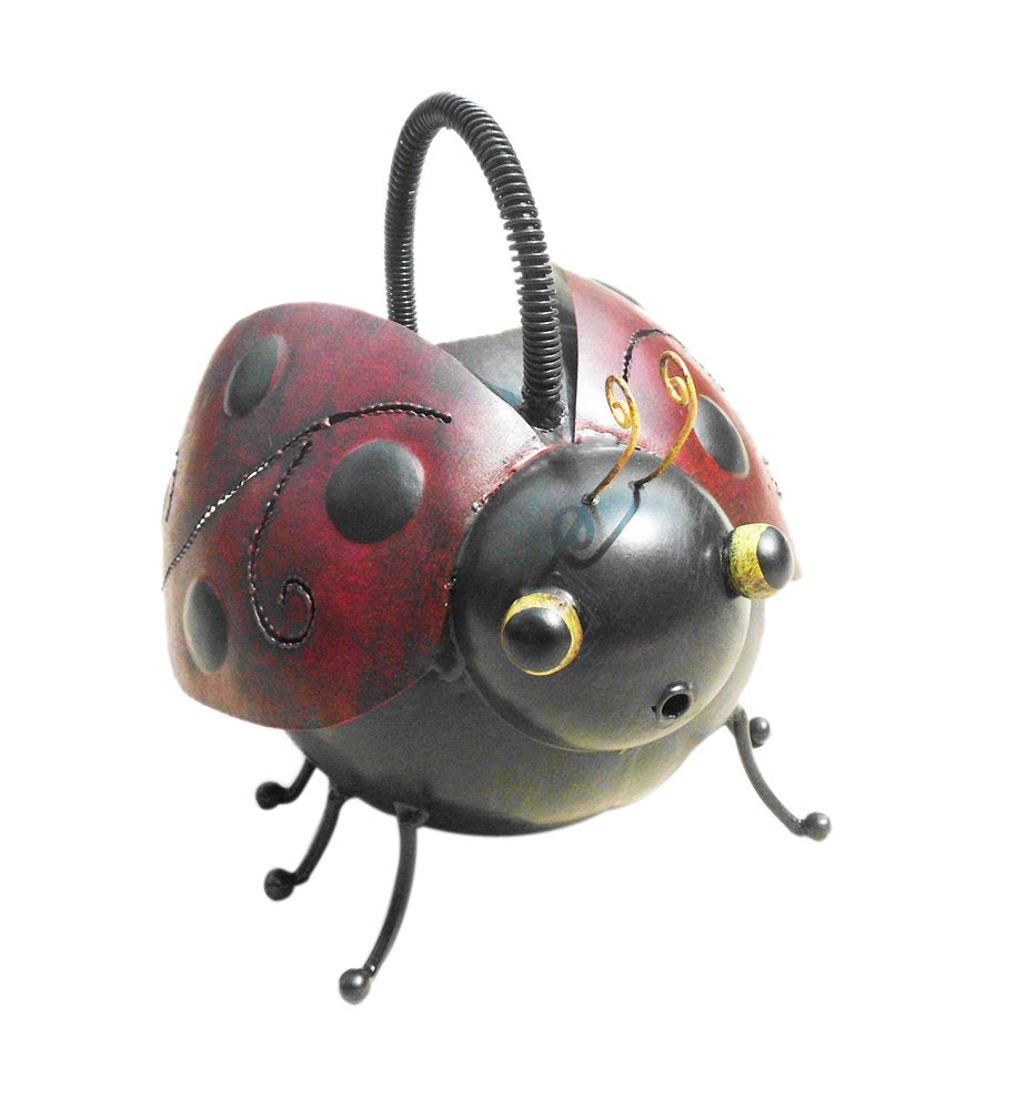 D-ART COLLECTION, INC Iron Ladybug Watering Can