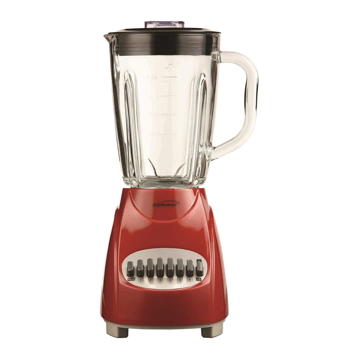 12 Speed Blender Glass Jar -Red