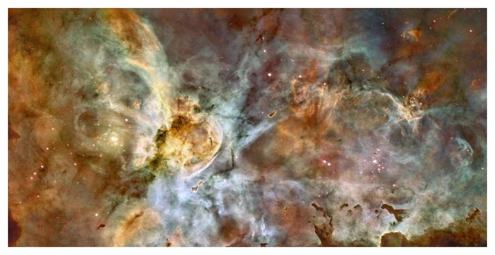 Carina Nebula Wide View-Paper Art-62x32”