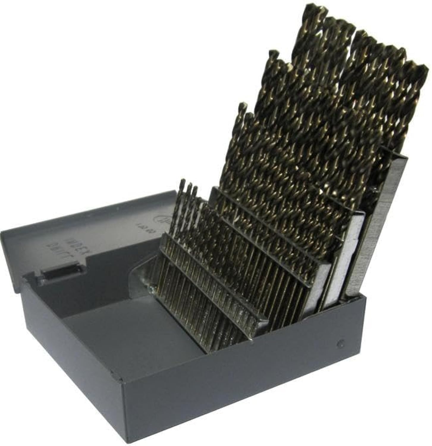 #1-#60 HSS 60 Piece Screw Machine Drill Bit Set, Qualtech, DWD60S-SET