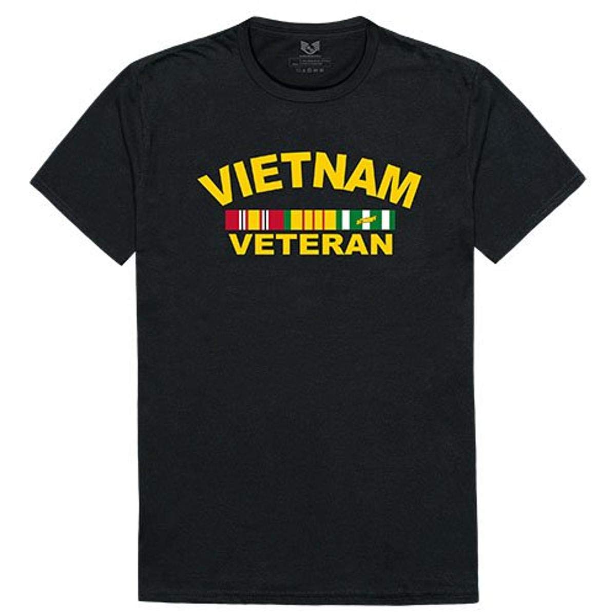 Relaxed Graphic Ts,Vietnam Vet,Black,XL