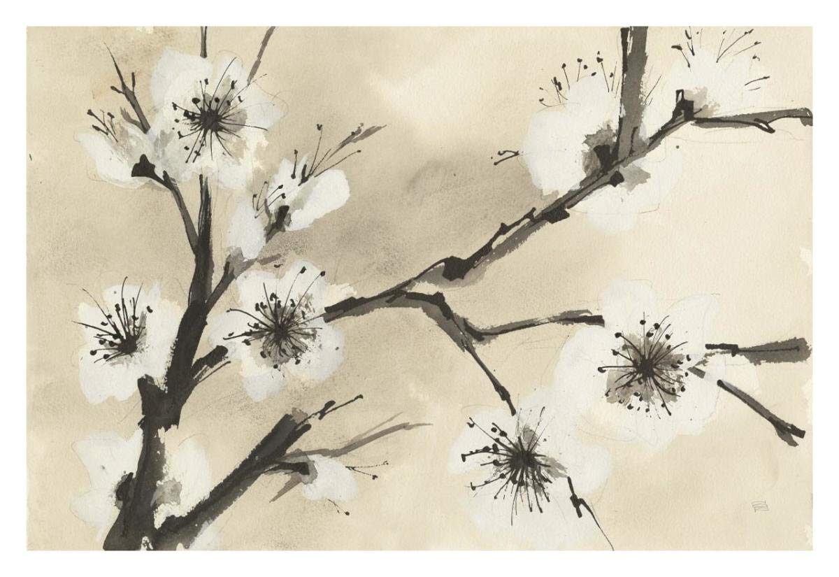 Spring Blossoms II Crop -Paper Art-32x22”