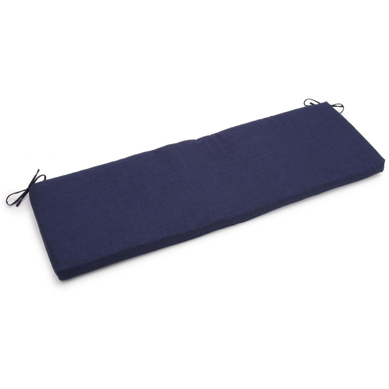 51-inch by 19-inch Solid Outdoor Spun Polyester Loveseat Cushion