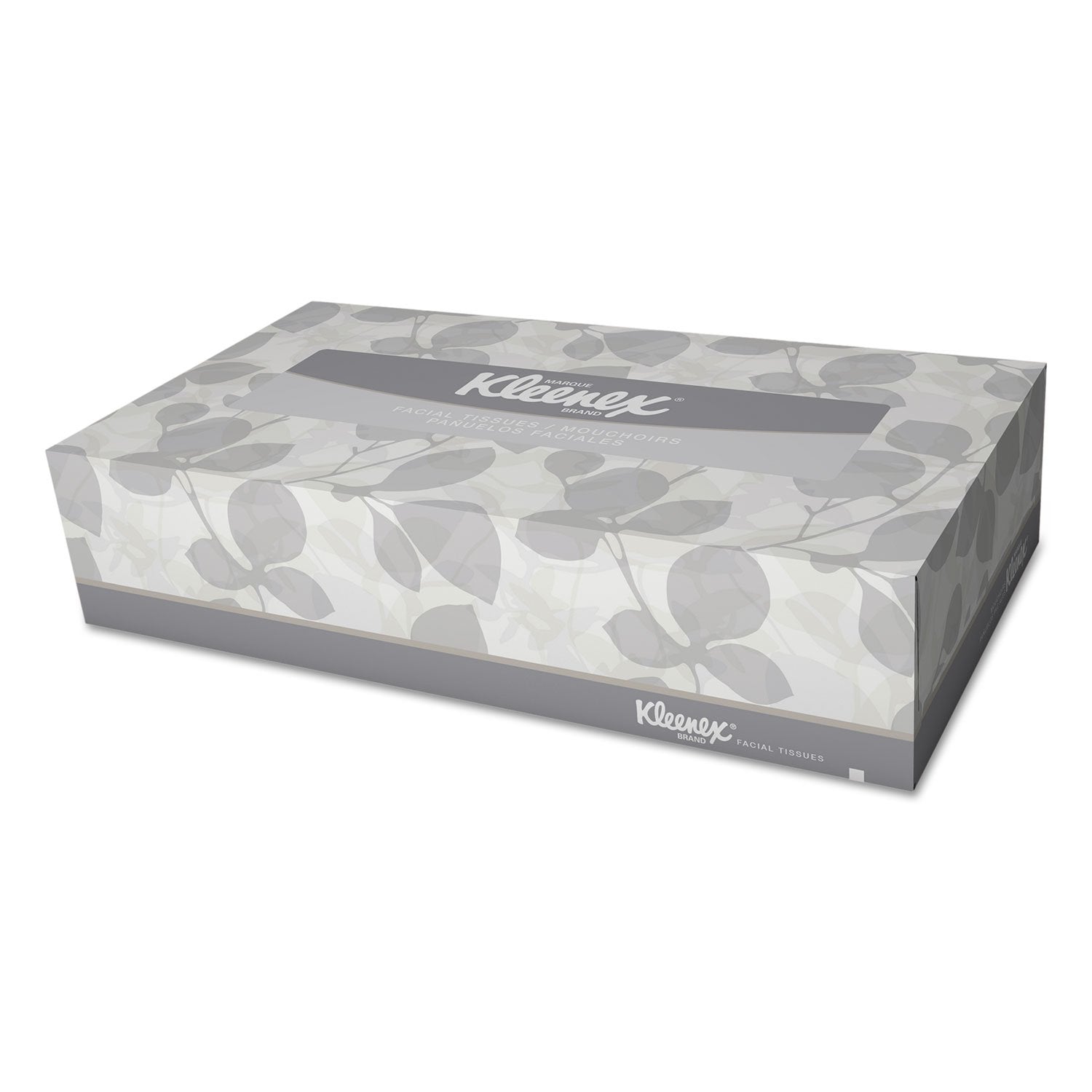 Kleenex 21606Bx White Facial Tissue, 2-Ply, White, Pop-Up Box (Box Of 125 Tissues)