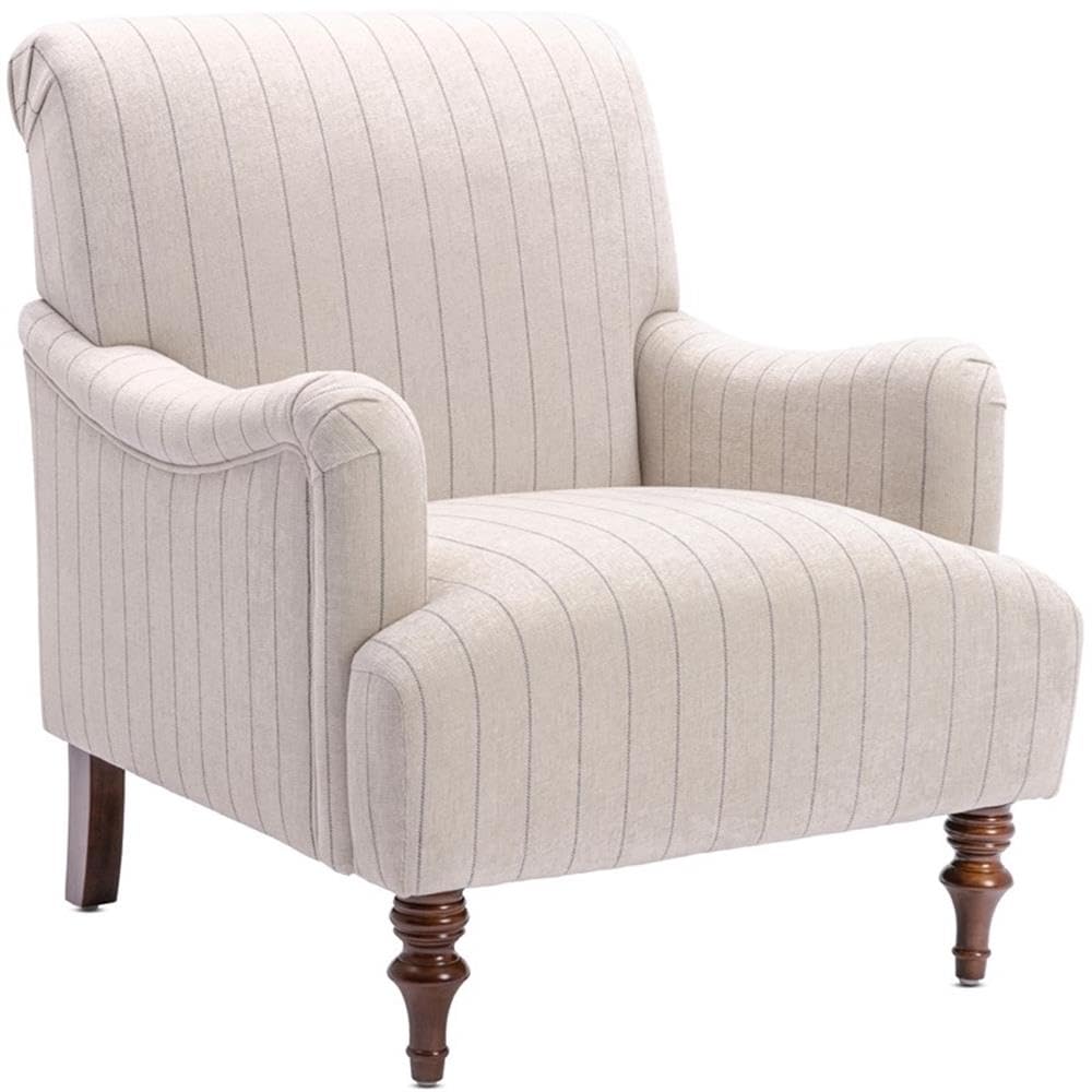 Seville Sea Oat Striped Arm Chair