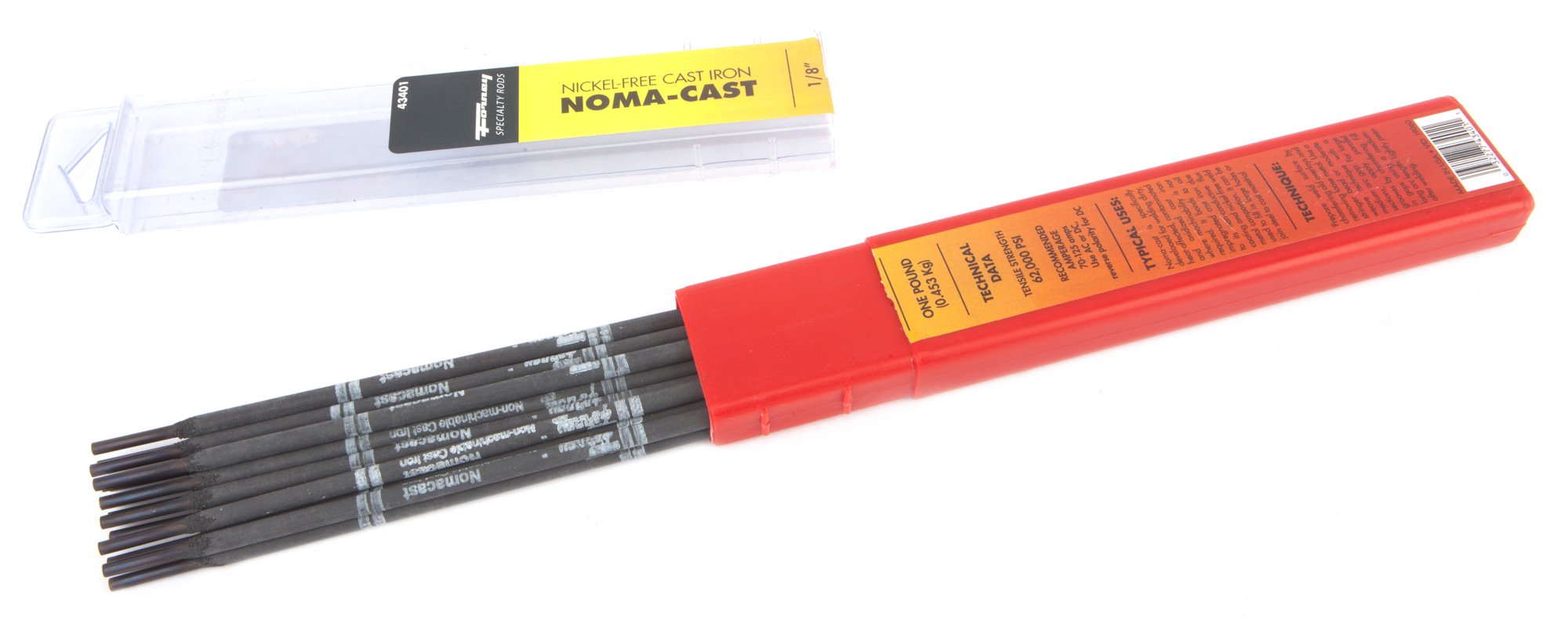 Forney 43401 Nomacast Hardcast Iron Specialty Rod, 18-Inch, 1-Pound