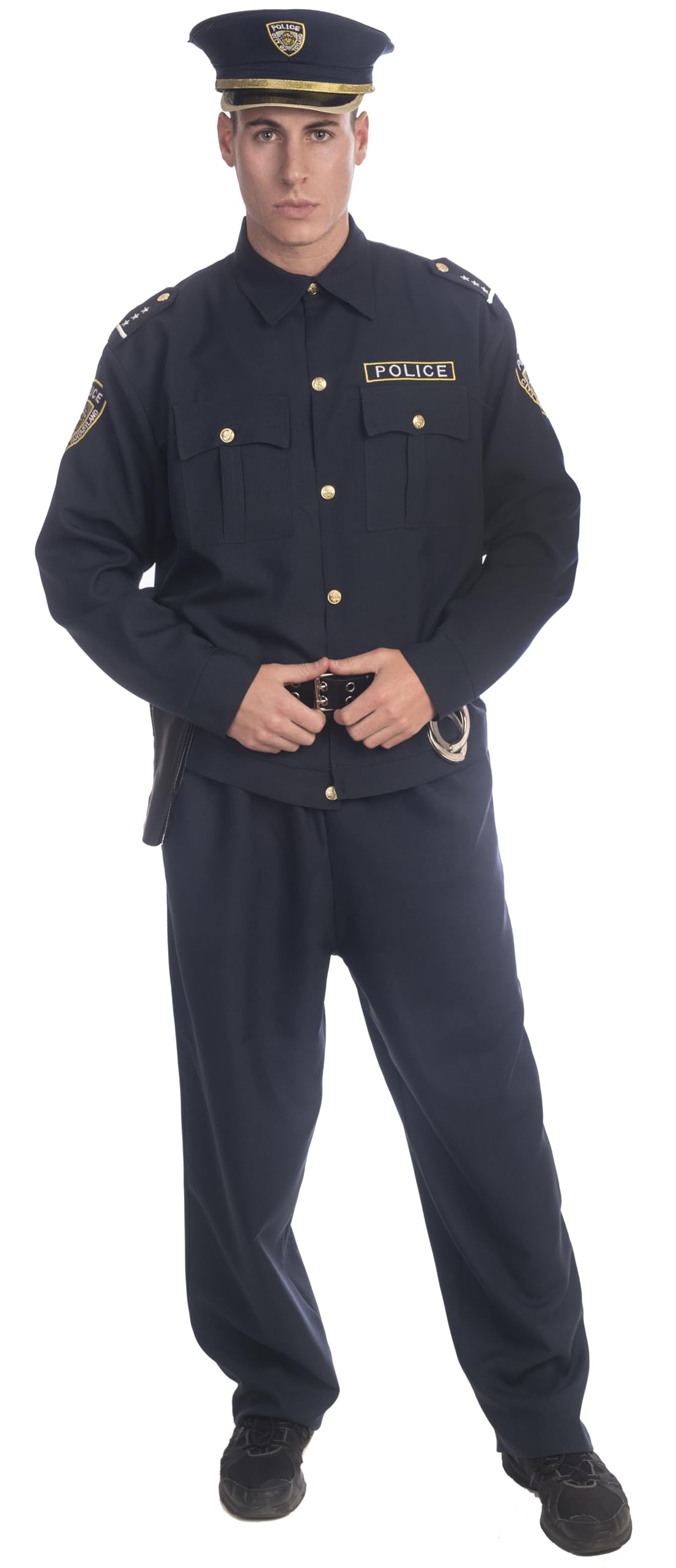 Adult Police Officer - Size Medium