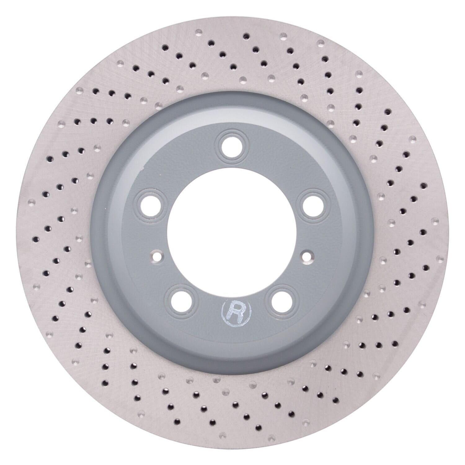 R1 Carbon Alloy GEOMET Series Rotor - Drilled PXP-02070D