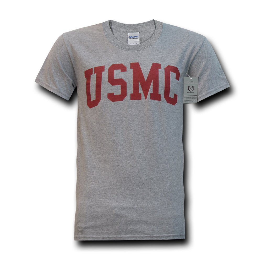 Game Day Tee, Marines, H.Grey, M