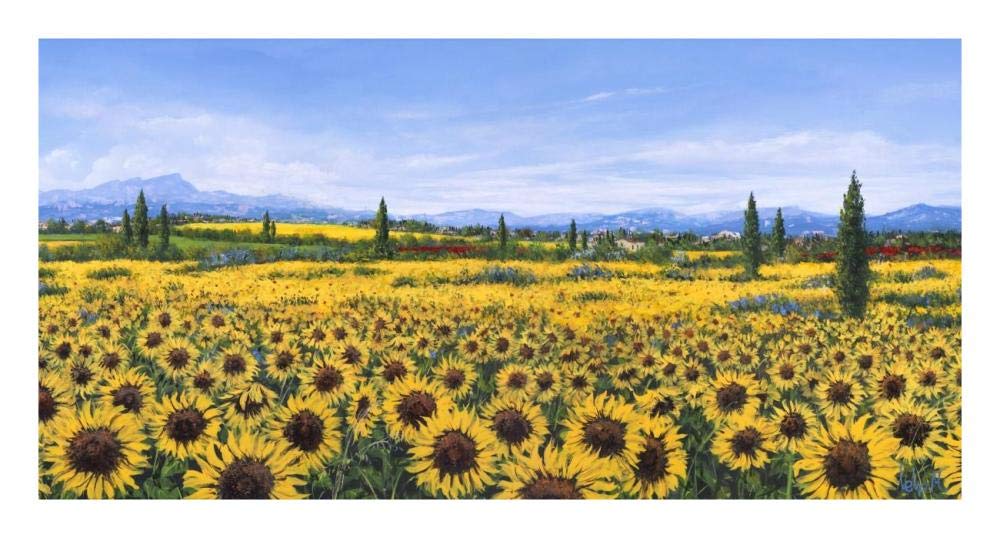 Girasoli-Paper Art-26x14”