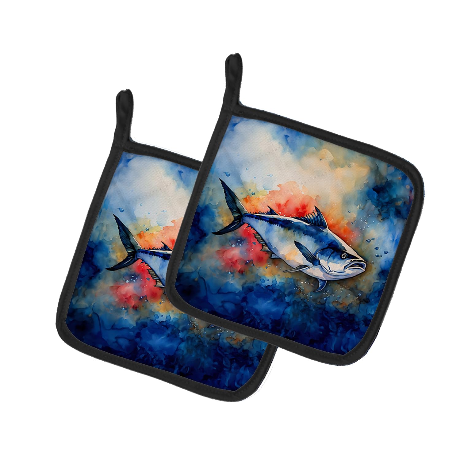 Bluefin Tuna Pair of Pot Holders