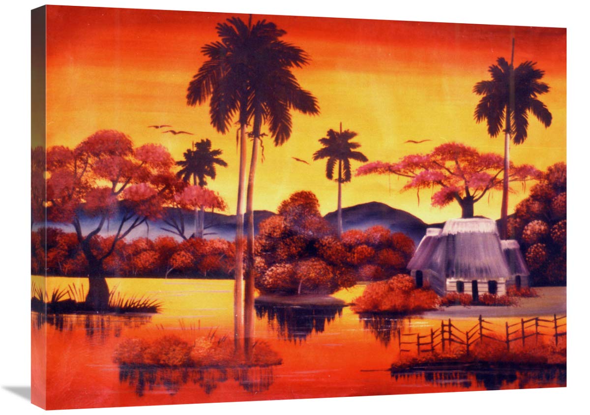 Palms Way-Canvas Art-32x24”