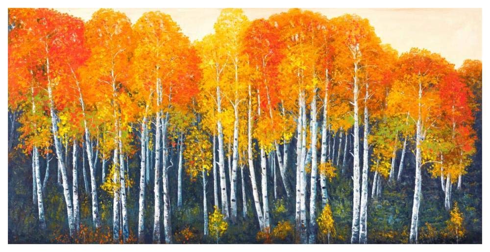 Bosco dautunno-Paper Art-62x32”