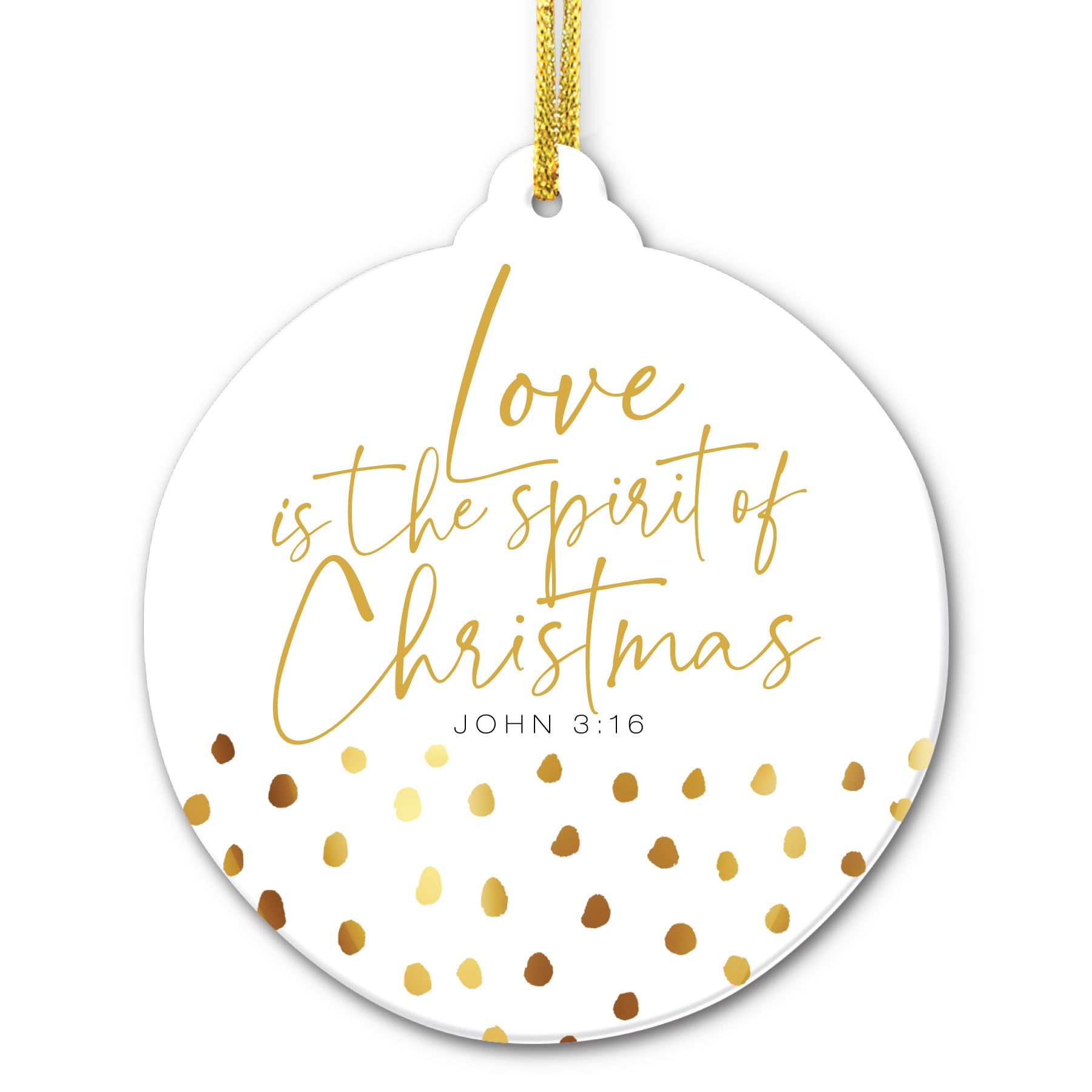 Christmas Ornament Spirit Of Christmas