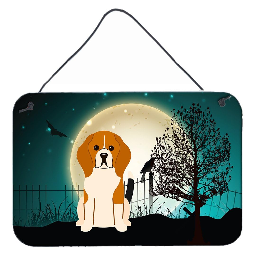 Halloween Scary Design with Dog Wall or Door Hanging Prints