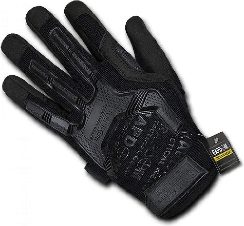 Impact Protection Gloves, Black, L