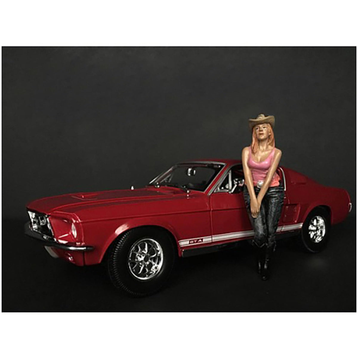 The Western Style Figurine Vii For 1/24 Scale Models By American Diorama 38307