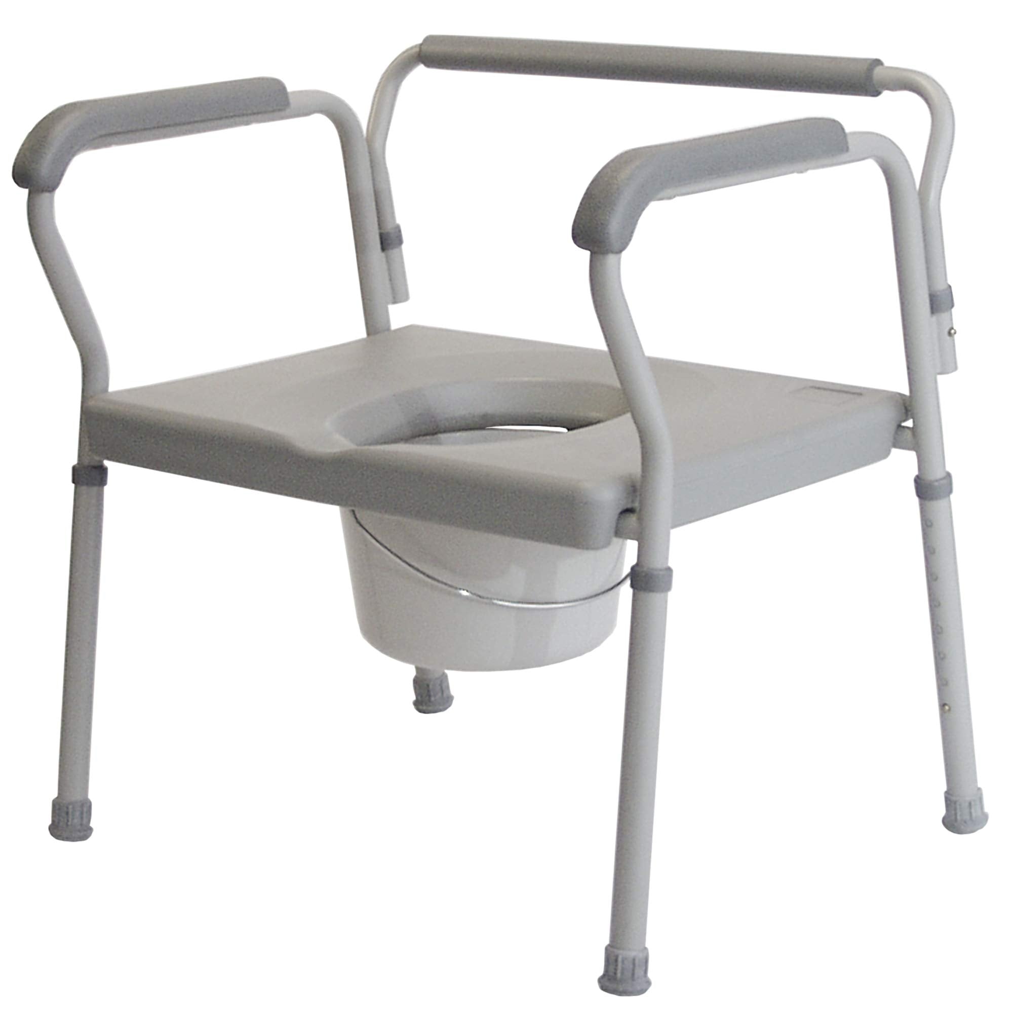 COMMODE HD 400LB CAP 2-PK NOTIFY CUST OF HIGH FREIGHT