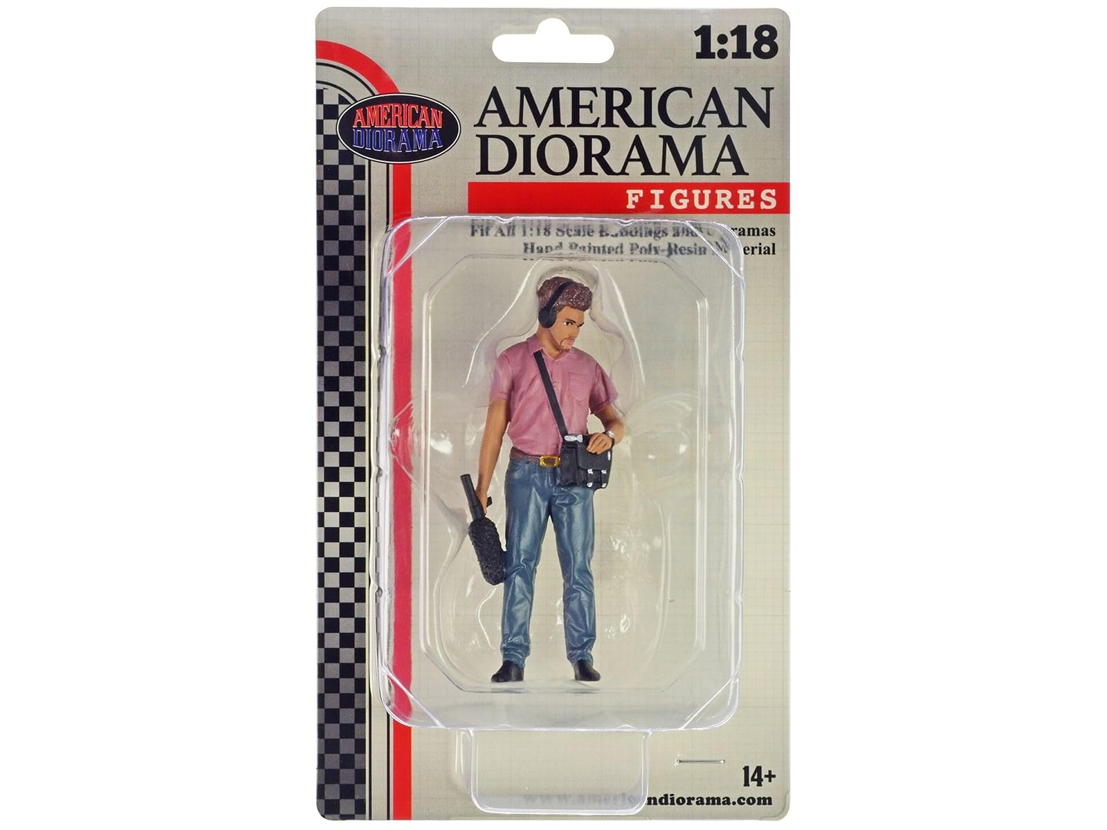 On-Air Figure 4 for 1/18 Scale Models by American Diorama