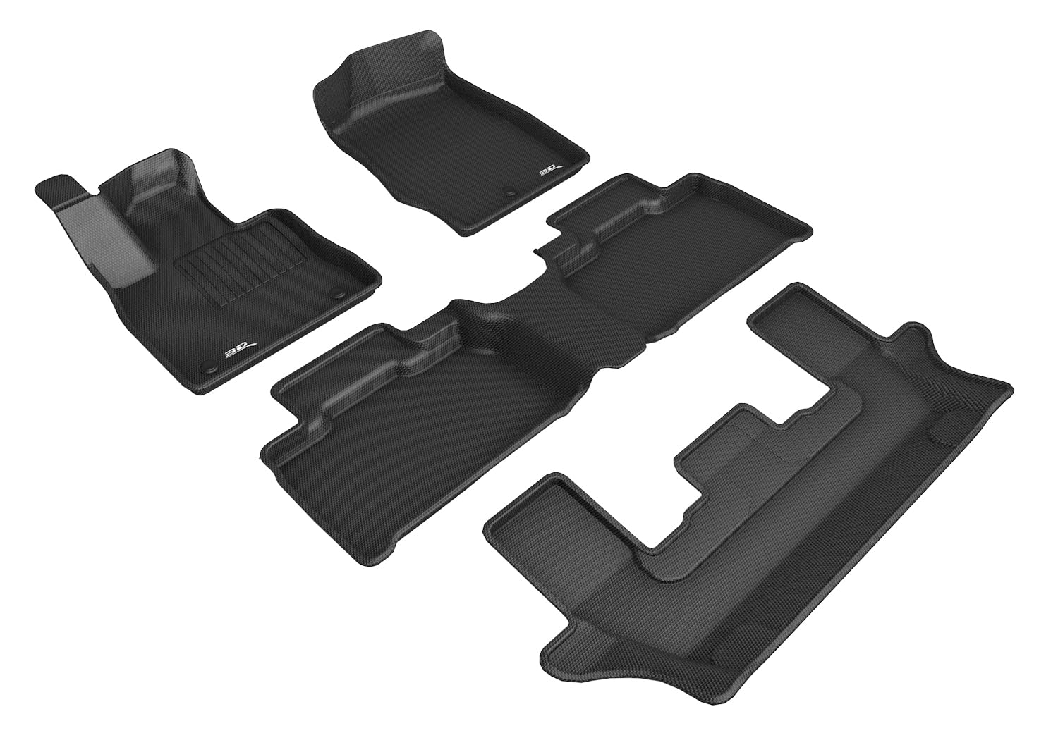 3D MAXpider FORD EXPLORER WITH BENCH 2ND ROW 2020-2022 KAGU BLACK R1 R2 R3