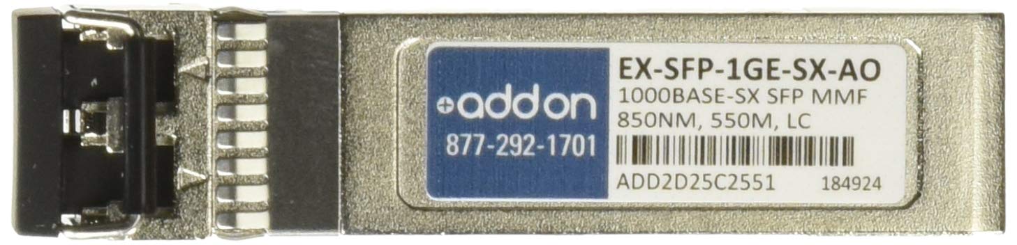 1000BSX SFP MMF F/JUNIPER 850NM 550M LC 100% COMPATIBLE