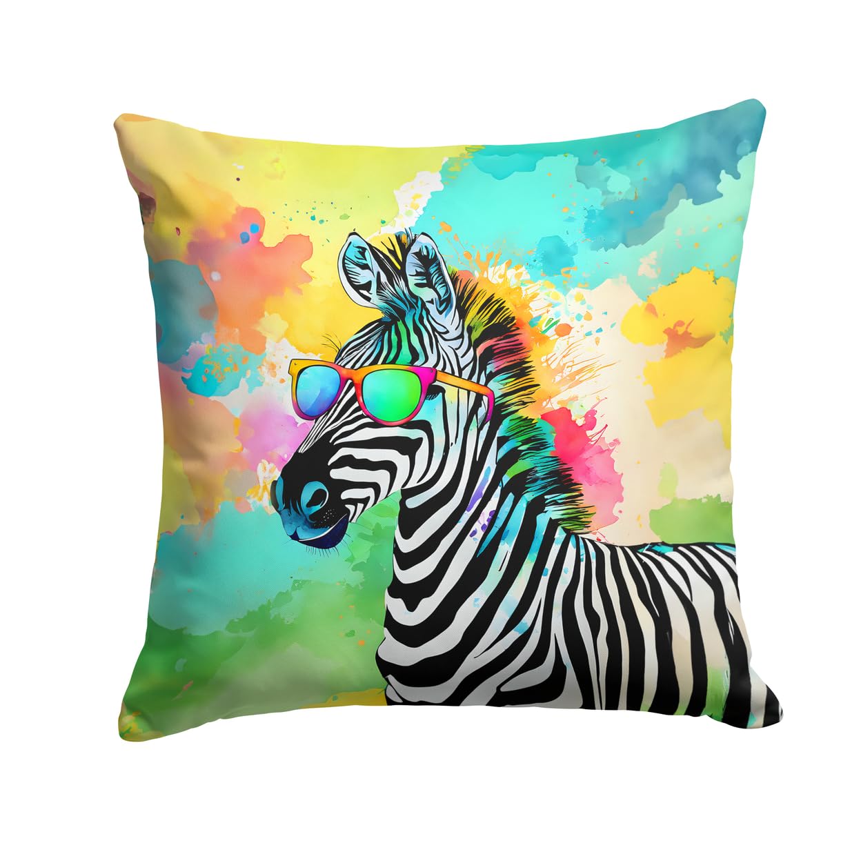 Hippie Animal Zebra Throw Pillow