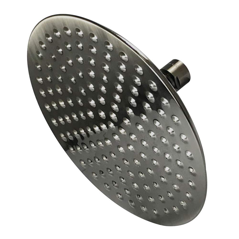 Kingston Brass K136A4 Victorian 7-3/4 in. Showerhead, Black Stainless