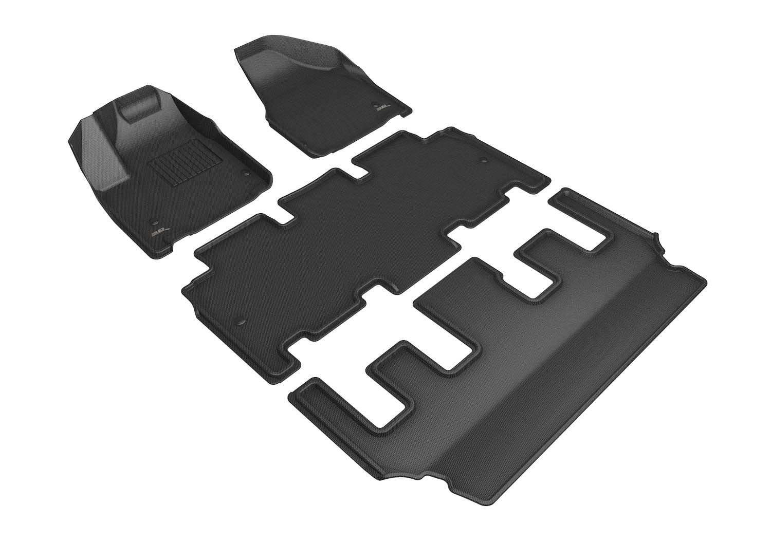 3D MAXpider CHRYSLER PACIFICA HYBRID 2018-2021 KAGU BLACK R1 R2 R3