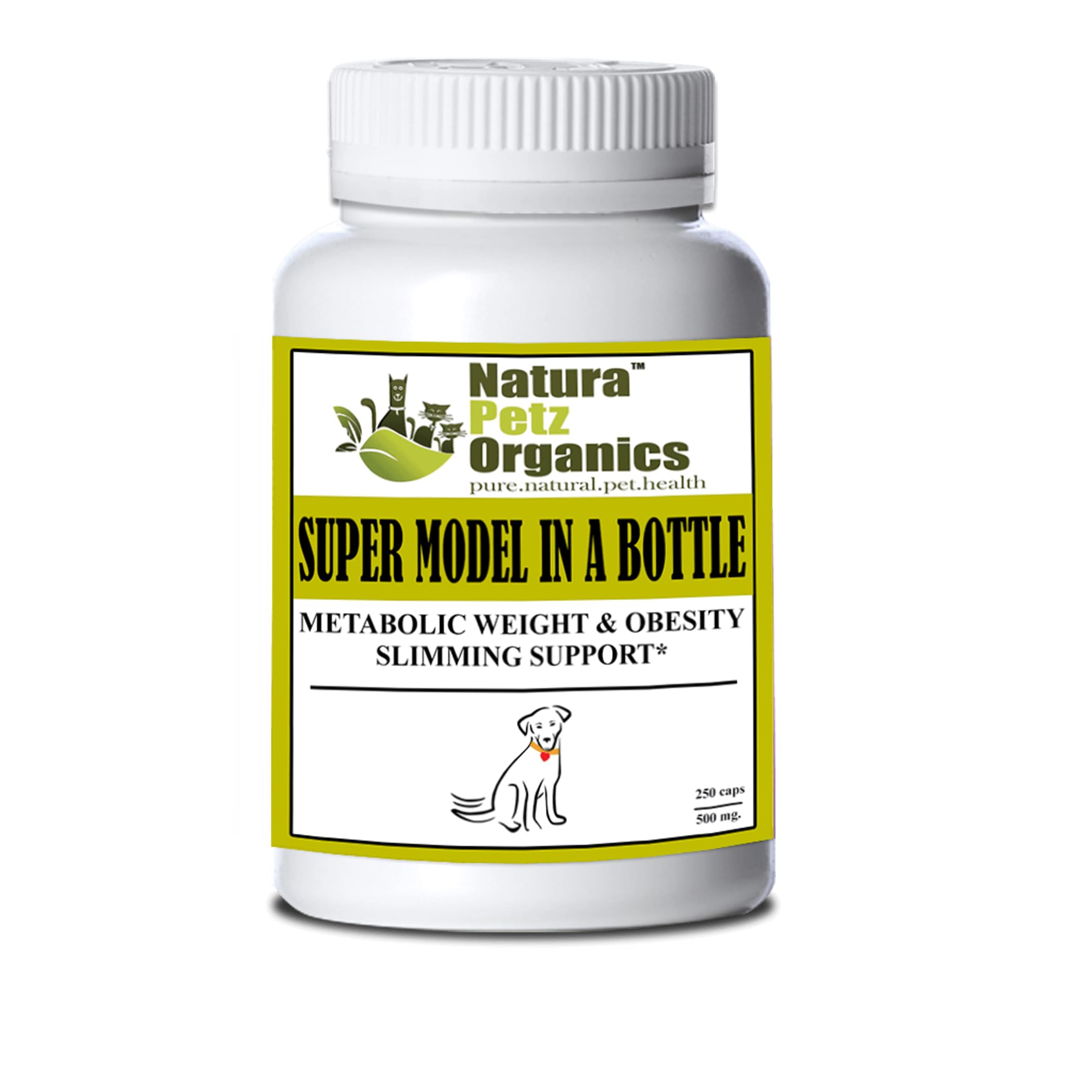 Super Model In A Bottle - Metabolic Weight & Obesity Slimming Support* Adult & Senior Pets*