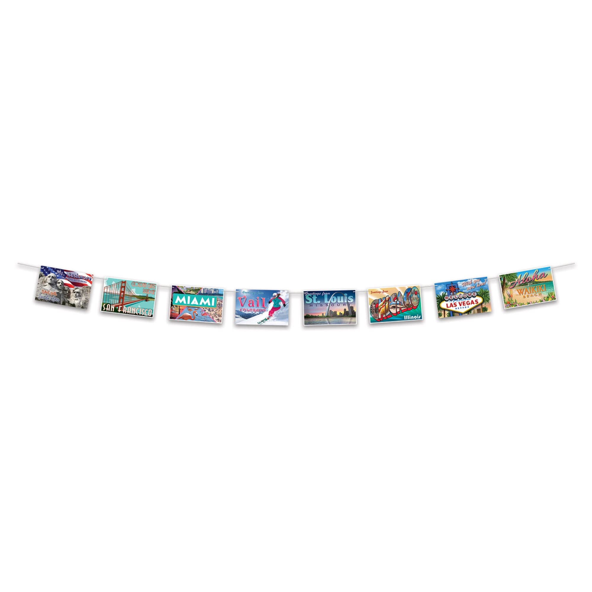 Travel America Postcard Streamer