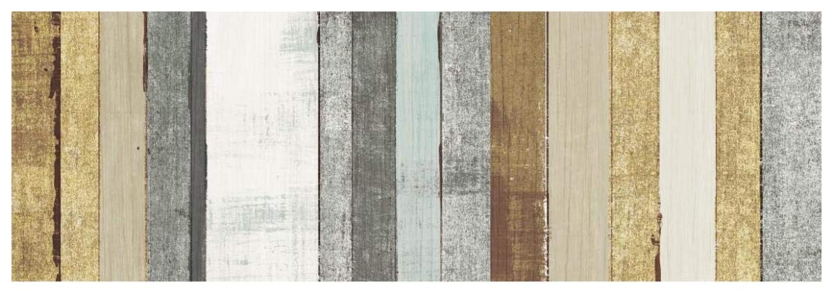 Beachscape VII Gold Neutral -Paper Art-74x26”