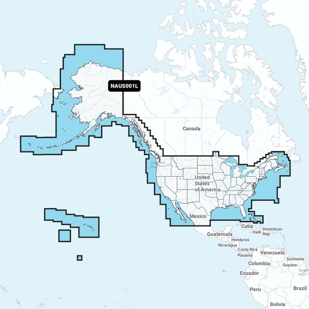 Navionics 010-C1366-30+ Naus001L U.S. & Coastal Canada