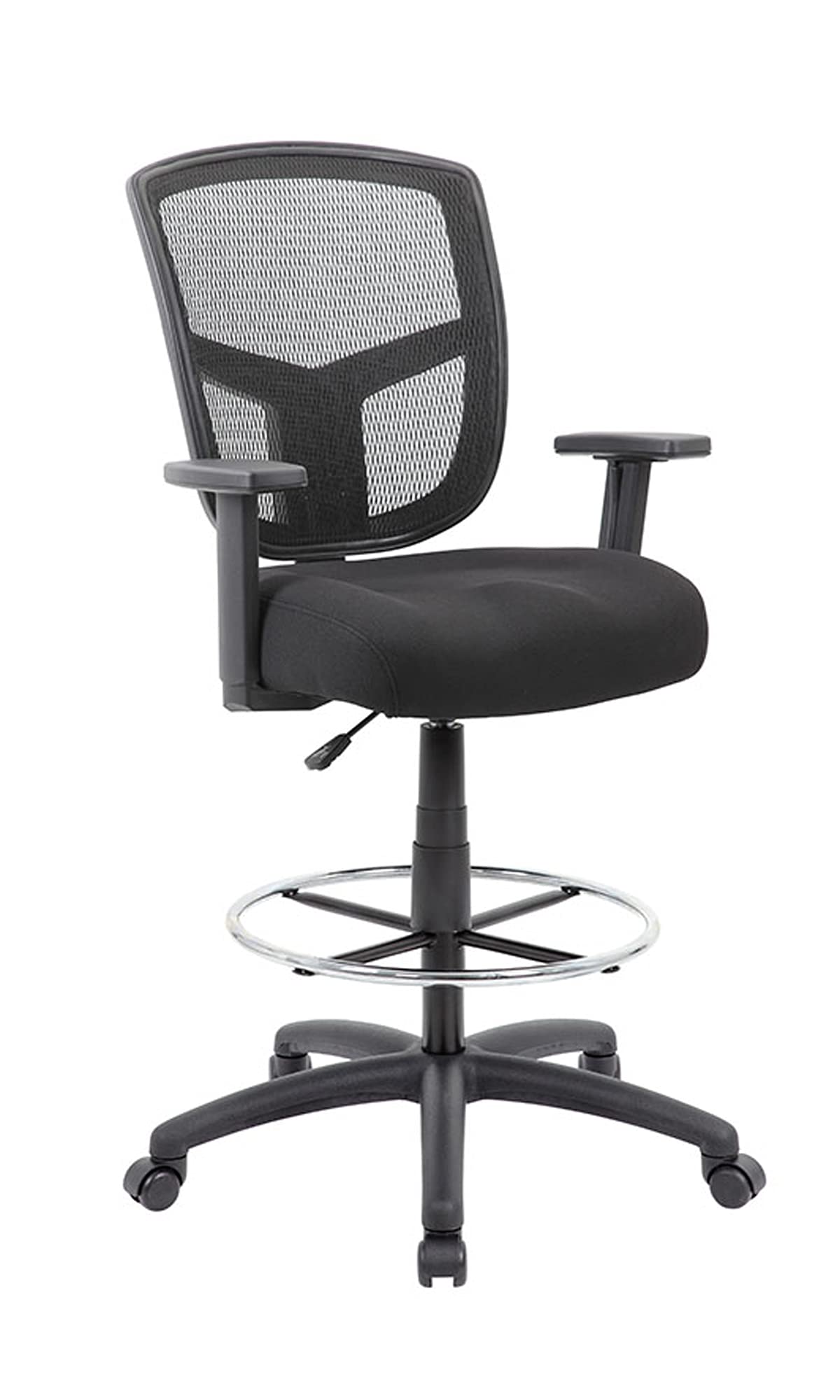 Boss Office Products Contract Mesh Drafting Stool