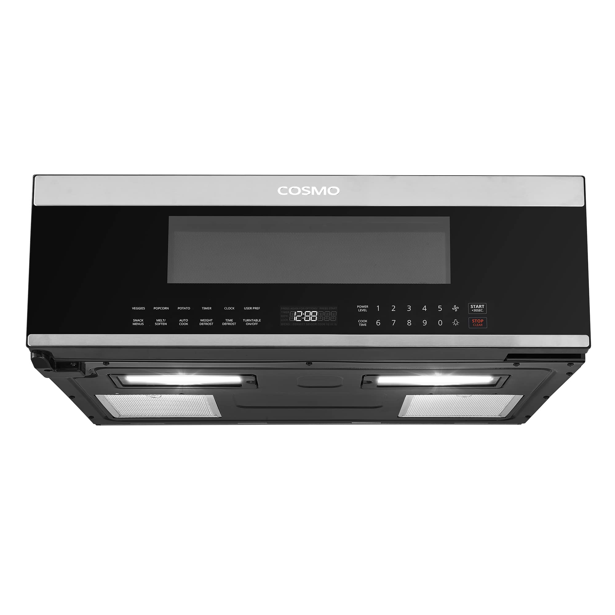 30″ Slim Over the Range Microwave With Automatic Presets 1.2 cu.ft. Capacity