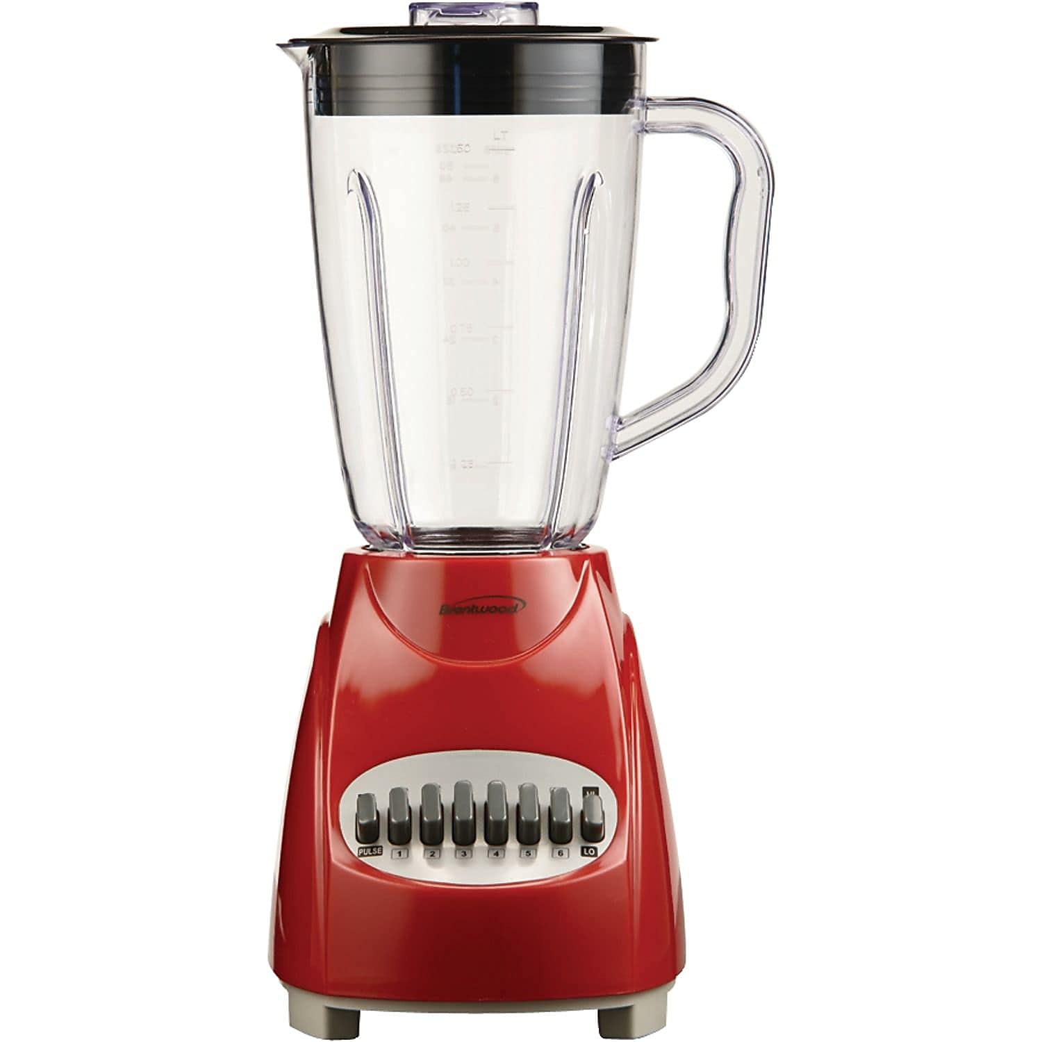 12 Speed Blender Plastic Jar - Red