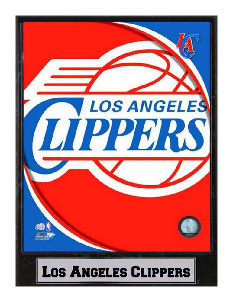 9x12 Logo Plaque - Los Angeles Clippers