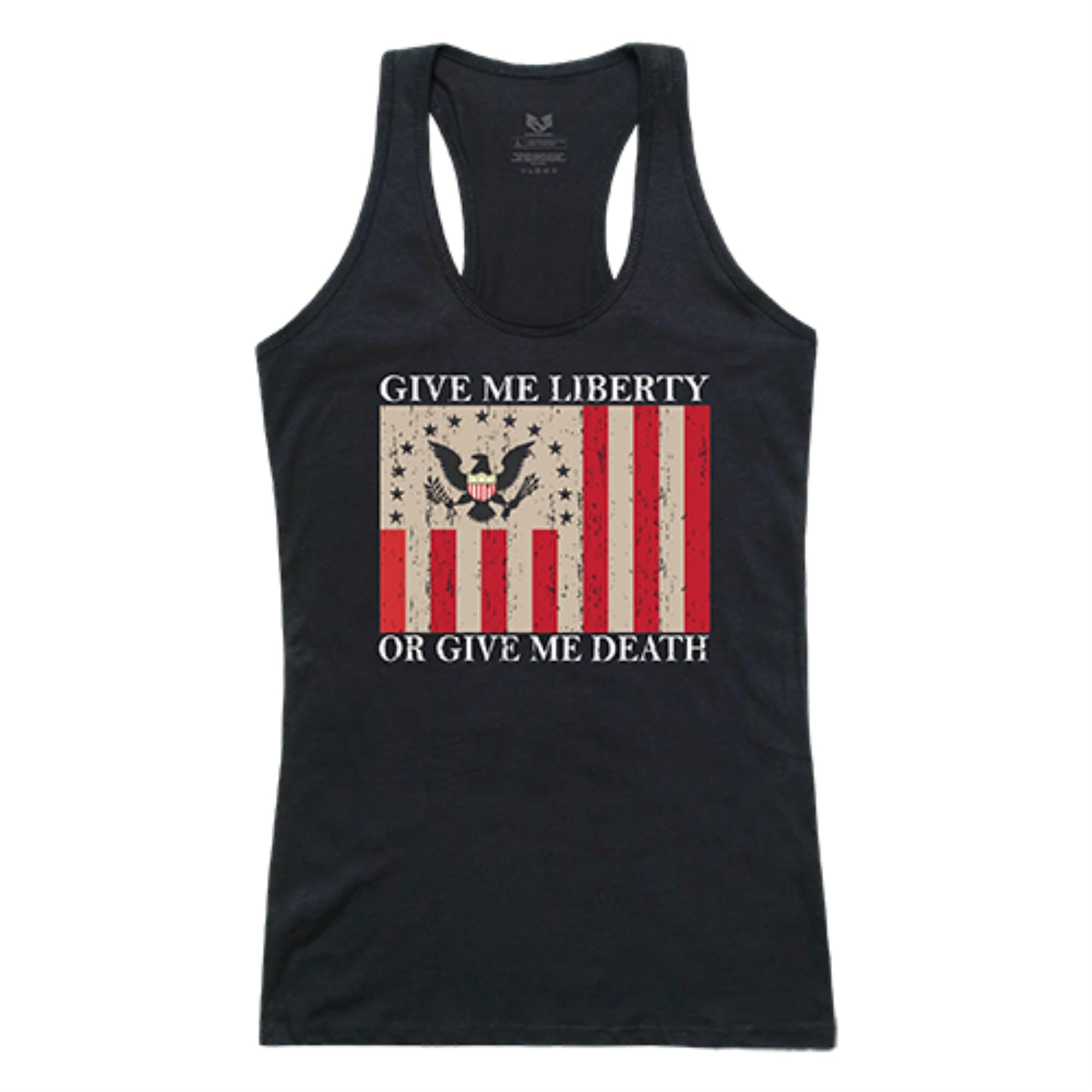 Graphic Tank, Give Me, Black, XL