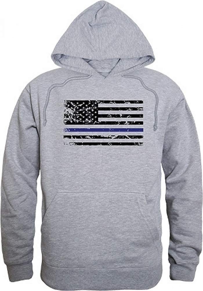 Graphic Pullover, Thin Blue Line, HGY, M