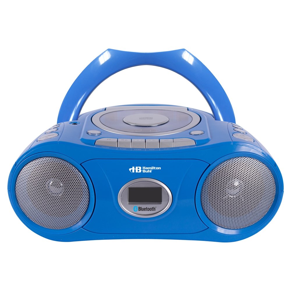 HamiltonBuhl Bluetooth, CD, Cassette, FM Boombox