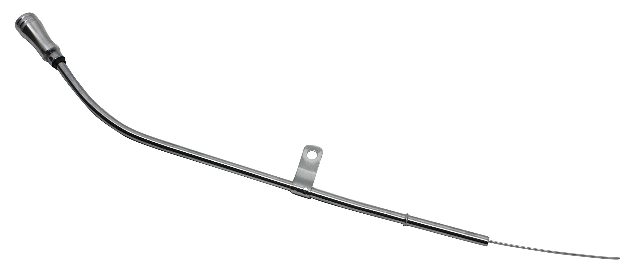 STEEL 1980-85 Compatible/Replacement for CHEVY SB 305-350 ENGINE OIL DIPSTICKS 23 LONG BILLET HANDLE - CHROME