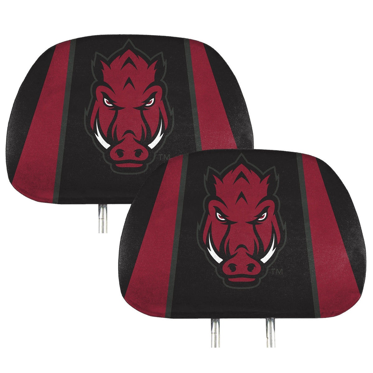 Fanmats, University Of Arkansas Printed Headrest Cover