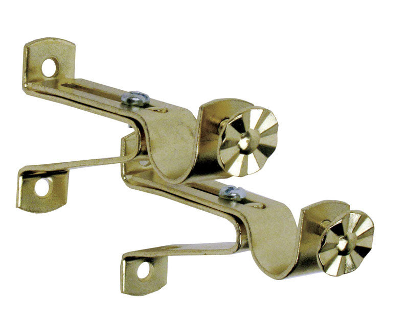 Cafe Rod Bracket5/8Brs (Pack Of 1)