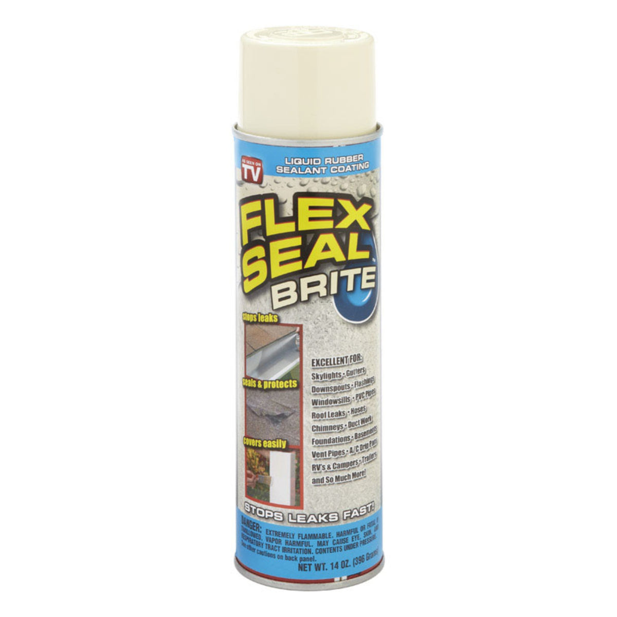 Flex Seal Offwht Brt14Oz (Pack Of 6)