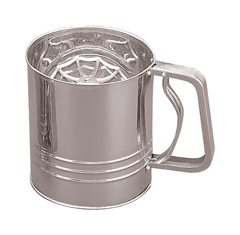 Flour Sifter Ss 4 Cup (Pack Of 1)