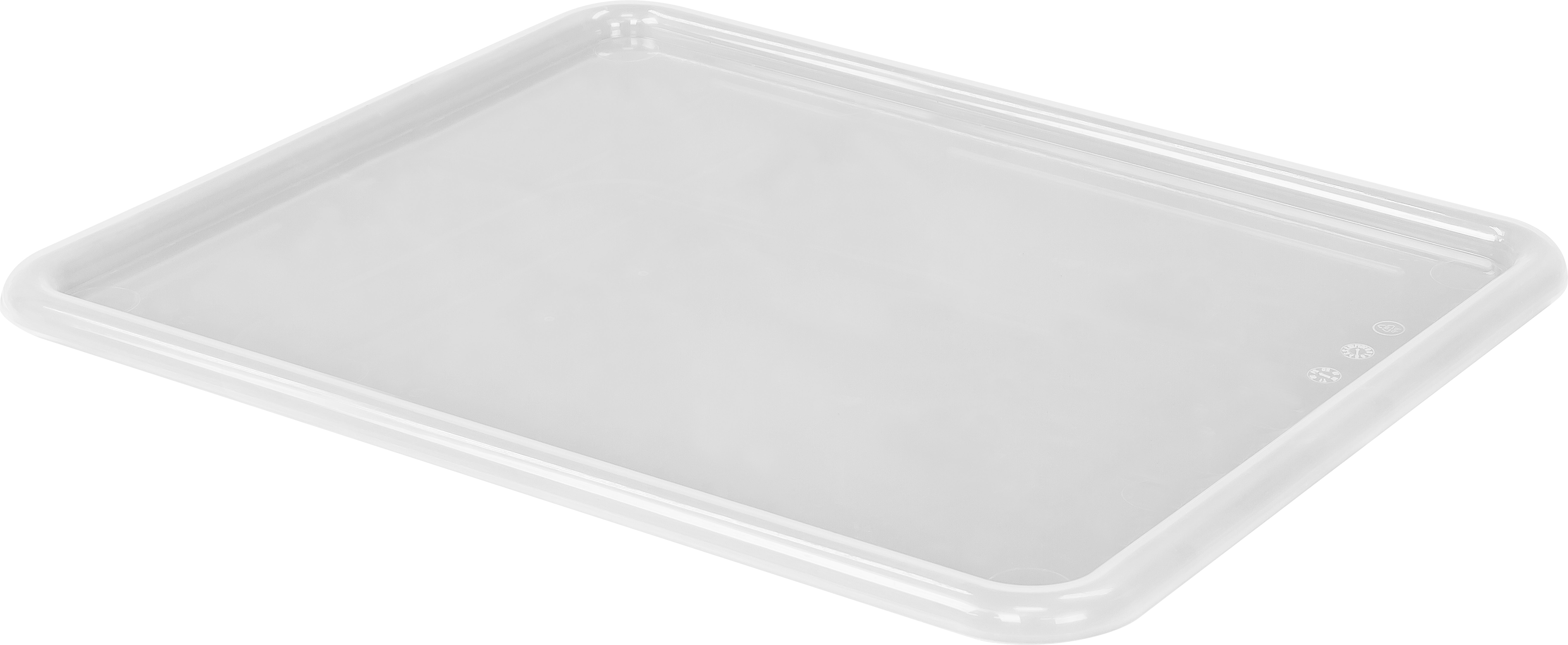 Storex Lid for Storage Tray, Letter Size, 10 x 13 Inches, Translucent, 5-Pack