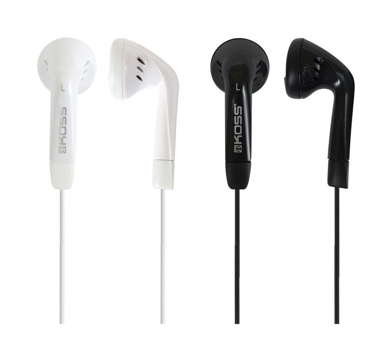 Earbud On-Ear Wht/Blk (Pack Of 1)