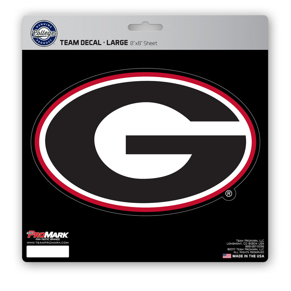 Fanmats, University Of Georgia Large Decal