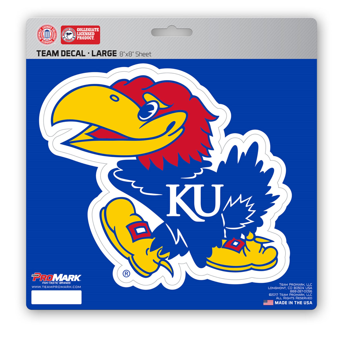 Fanmats, University Of Kansas Large Decal